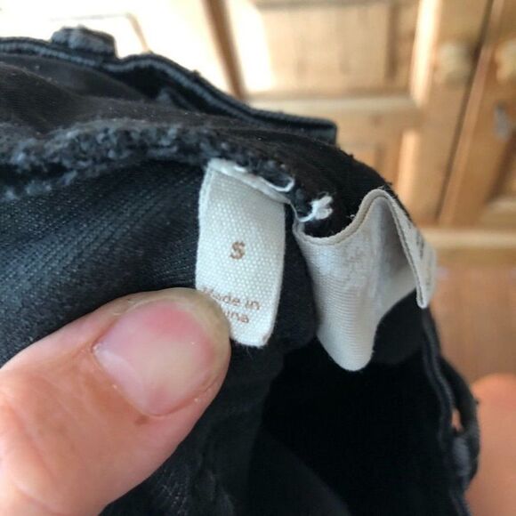 Soft Surroundings Small Black‎ Skinny Pull On Jeans 5 Pocket Pull On Leggings - Picture 6 of 7